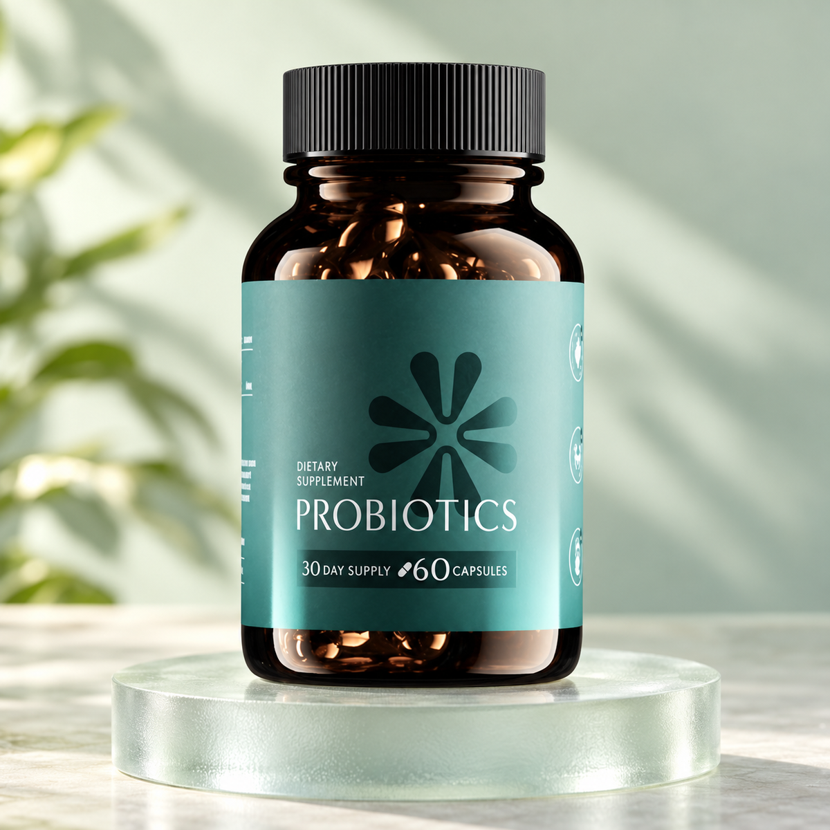 Probiotic Capsules — 60 Count