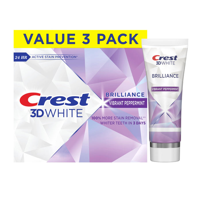 Crest Brilliance Vibrant Peppermint Toothpaste
