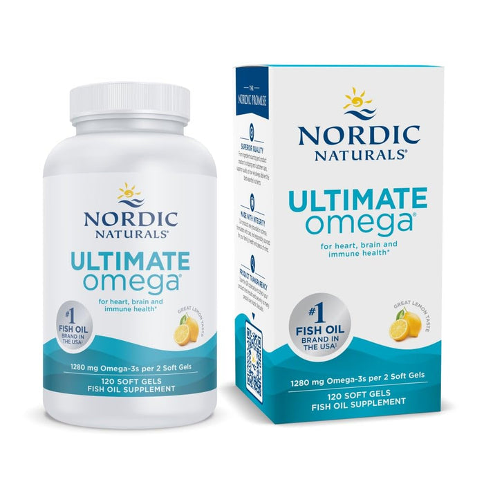 Nordic Naturals Ultimate Omega Lemon 120