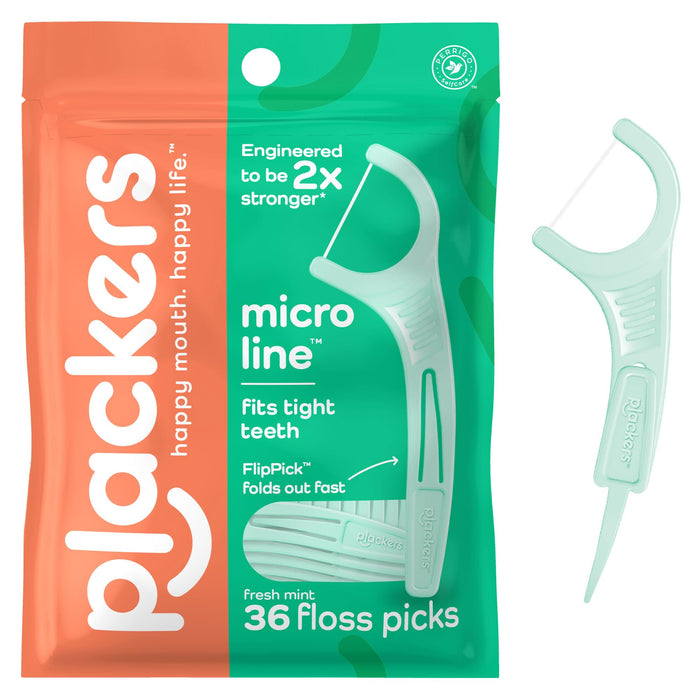 Plackers Fresh Mint Floss Picks