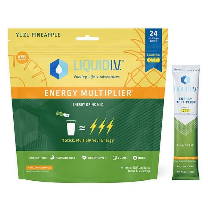Liquid I.V. Yuzu Pineapple Energy Mix