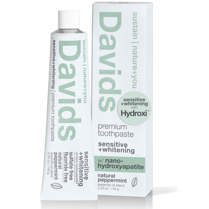 Davids Peppermint Hydroxyapatite Toothpaste