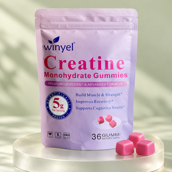 WINYEL Creatine Monohydrate Gummies — Berry, 36 Count
