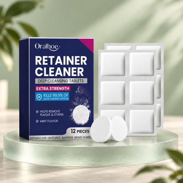 Oralhoe Retainer Cleaner Tablets — 12 Count