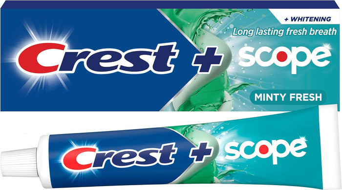 Crest + Scope Mint Toothpaste